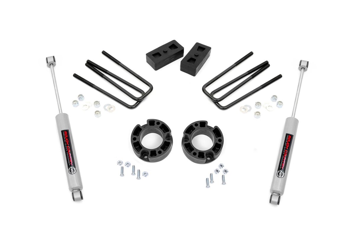 Chevrolet Silverado 1500 Suspension Lift Kit - Rough Country - 3.5 Inch - '07-'13